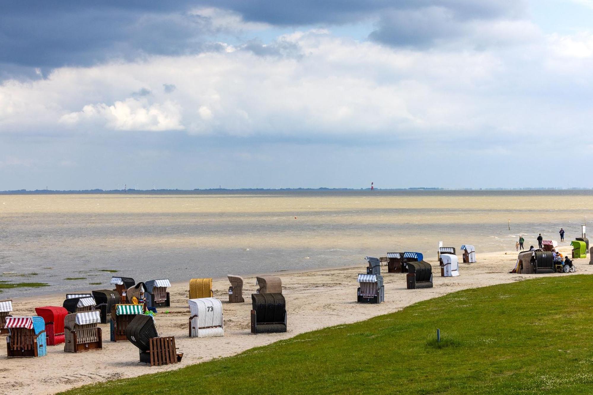 Ferienhaus Liegeplatz Dangast Exterior foto